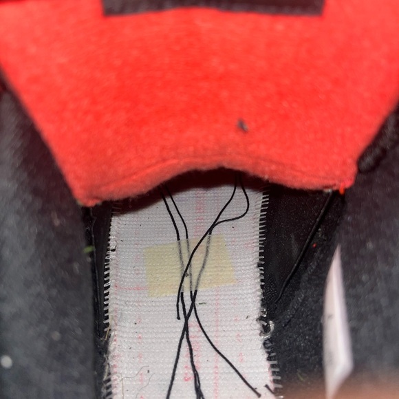 used red thunder fours slight star loss size 10 mens slightly damaged box - Picture 9 of 12